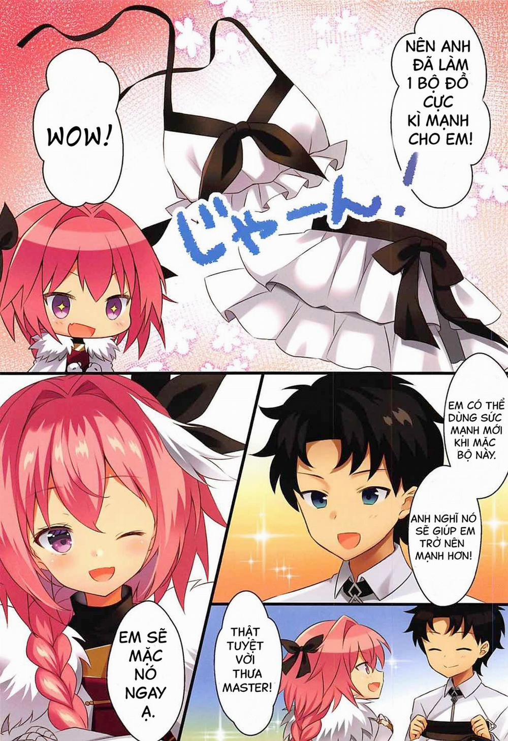 Mizugi no Astolfo to Tada Ichaicha Shitai dake (Fate/Grand Order) Chương Oneshot Trang 4