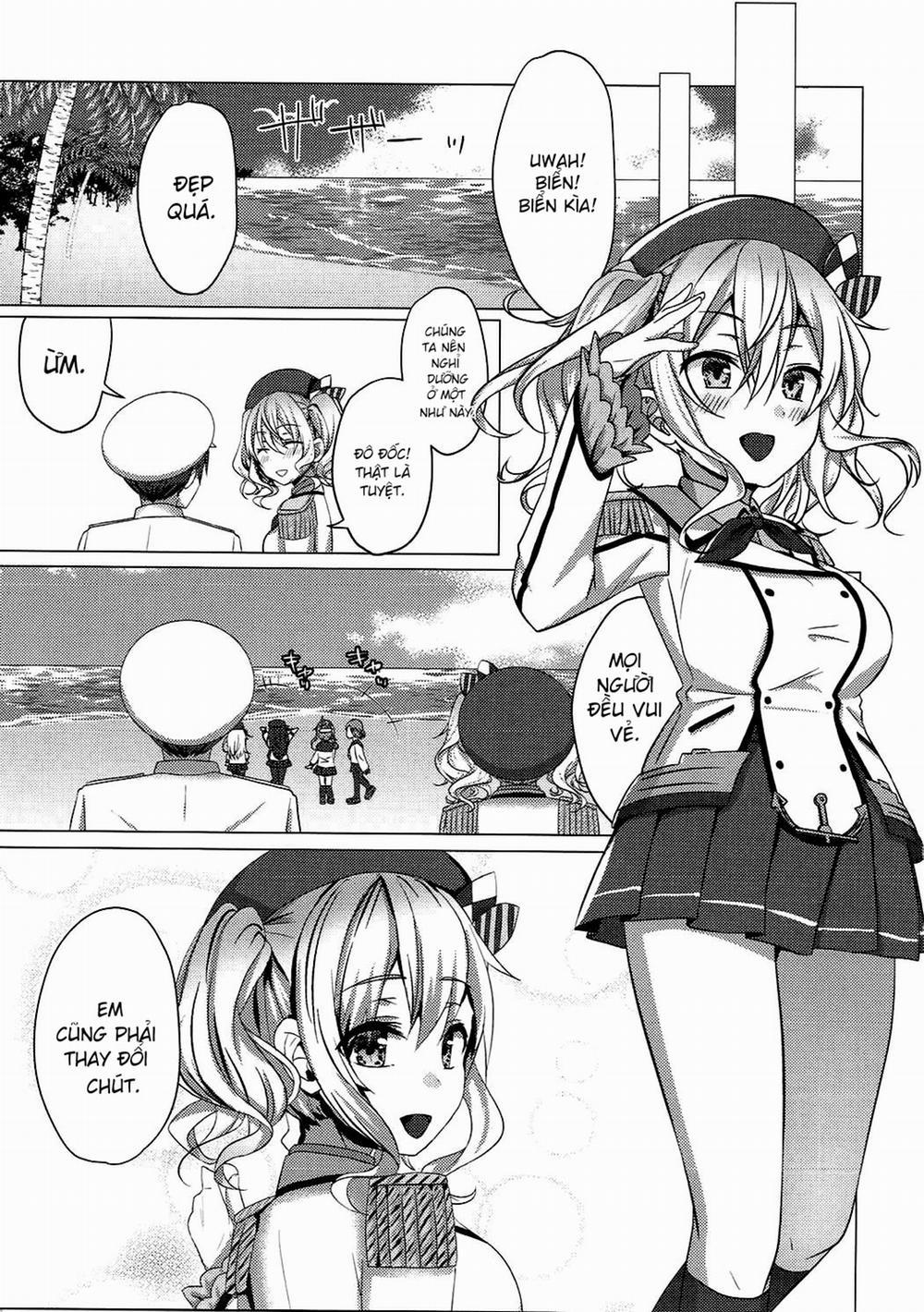 manhwax10.com - Truyện Manhwa Mizugi no Kashima ga Erosugiru! (Kantai Collection -KanColle-) Chương Oneshot Trang 6