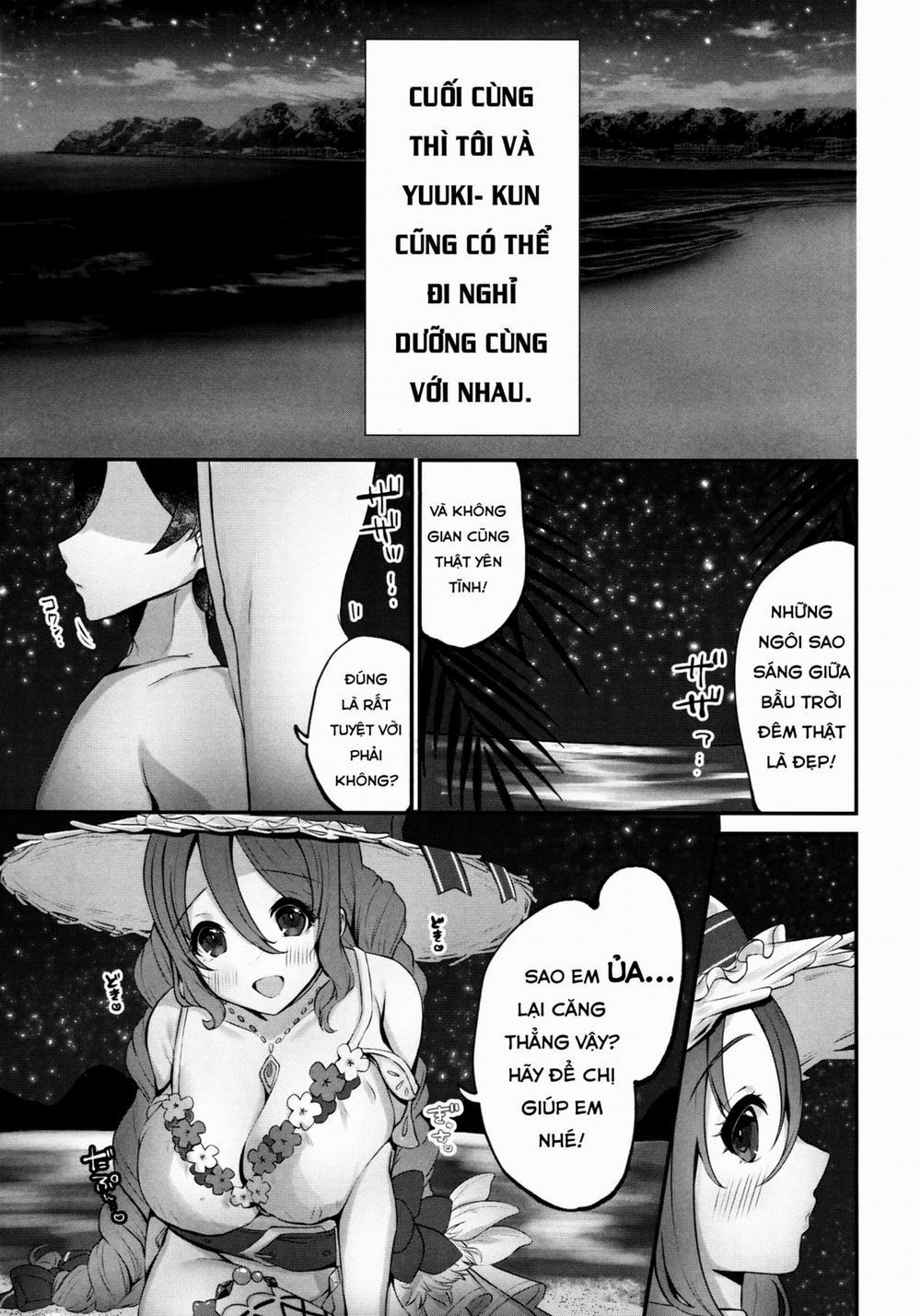 manhwax10.com - Truyện Manhwa Mizugi No Onechan To Yoru No Umi De Ecchi Suru Hon | Fucking My Dear ...Big Sis... At The Beach Chương Oneshot Trang 2