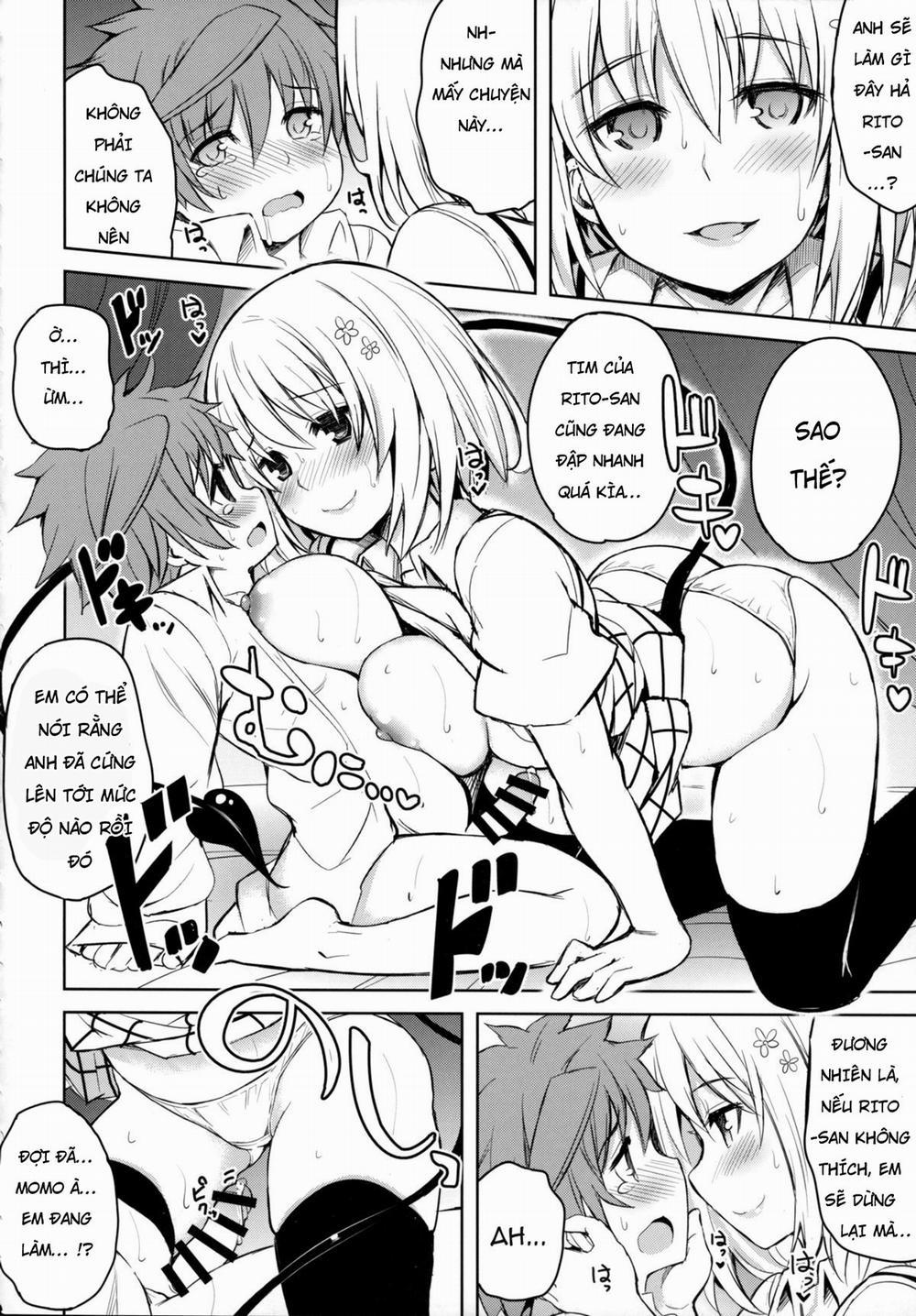 manhwax10.com - Truyện Manhwa Momo và bé Rito bị hóa nhỏ (To Love-Ru Darkness) Chương Oneshot reup Trang 16