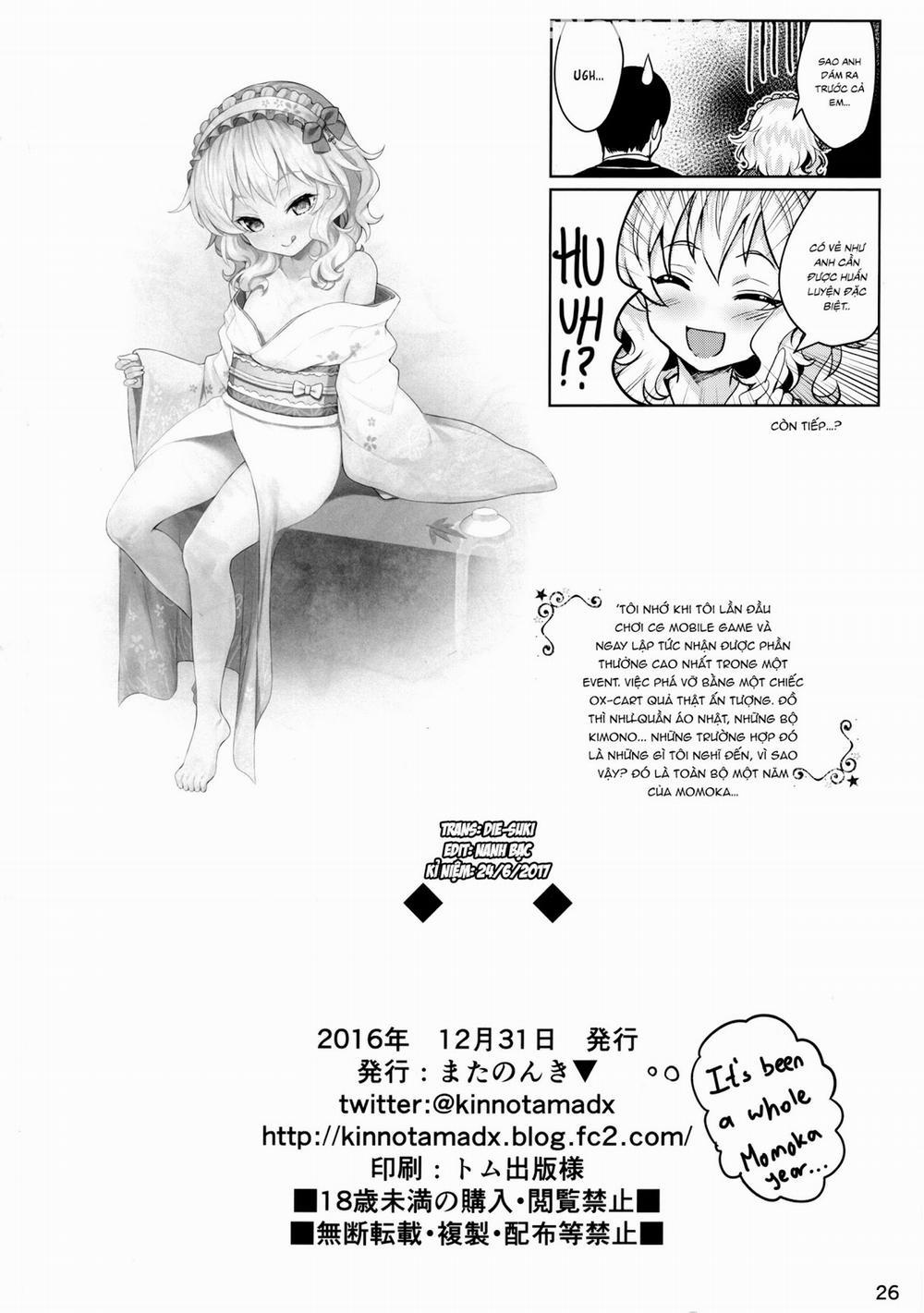 manhwax10.com - Truyện Manhwa Momoiro Quartet 2+ (THE IDOLM@STER CINDERELLA GIRLS) Chương Oneshot Trang 26