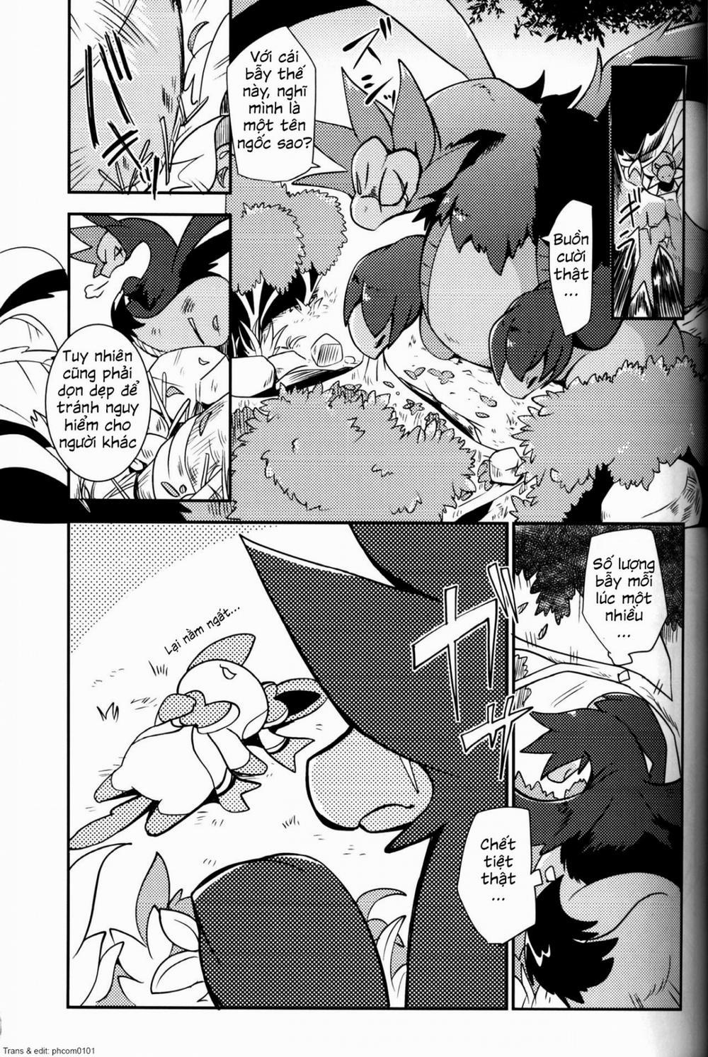 manhwax10.com - Truyện Manhwa Mori no Kaibutsu to Chiisana Yousei (Pokemon) Chương Oneshot Trang 13