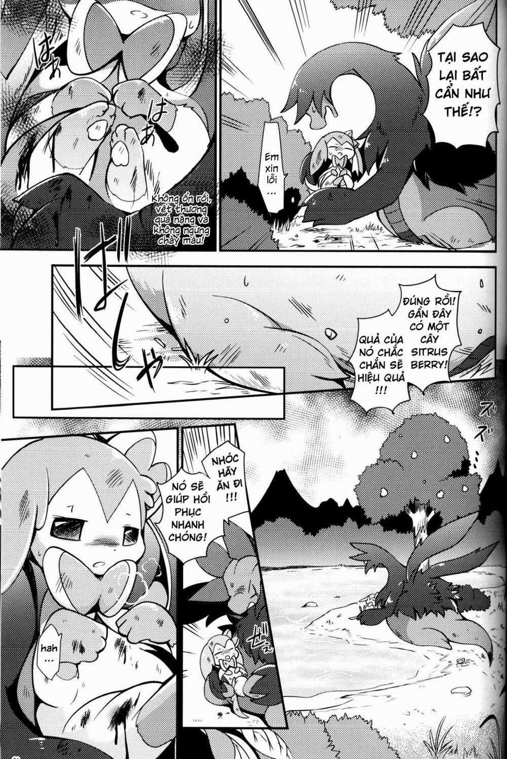 manhwax10.com - Truyện Manhwa Mori no Kaibutsu to Chiisana Yousei (Pokemon) Chương Oneshot Trang 31