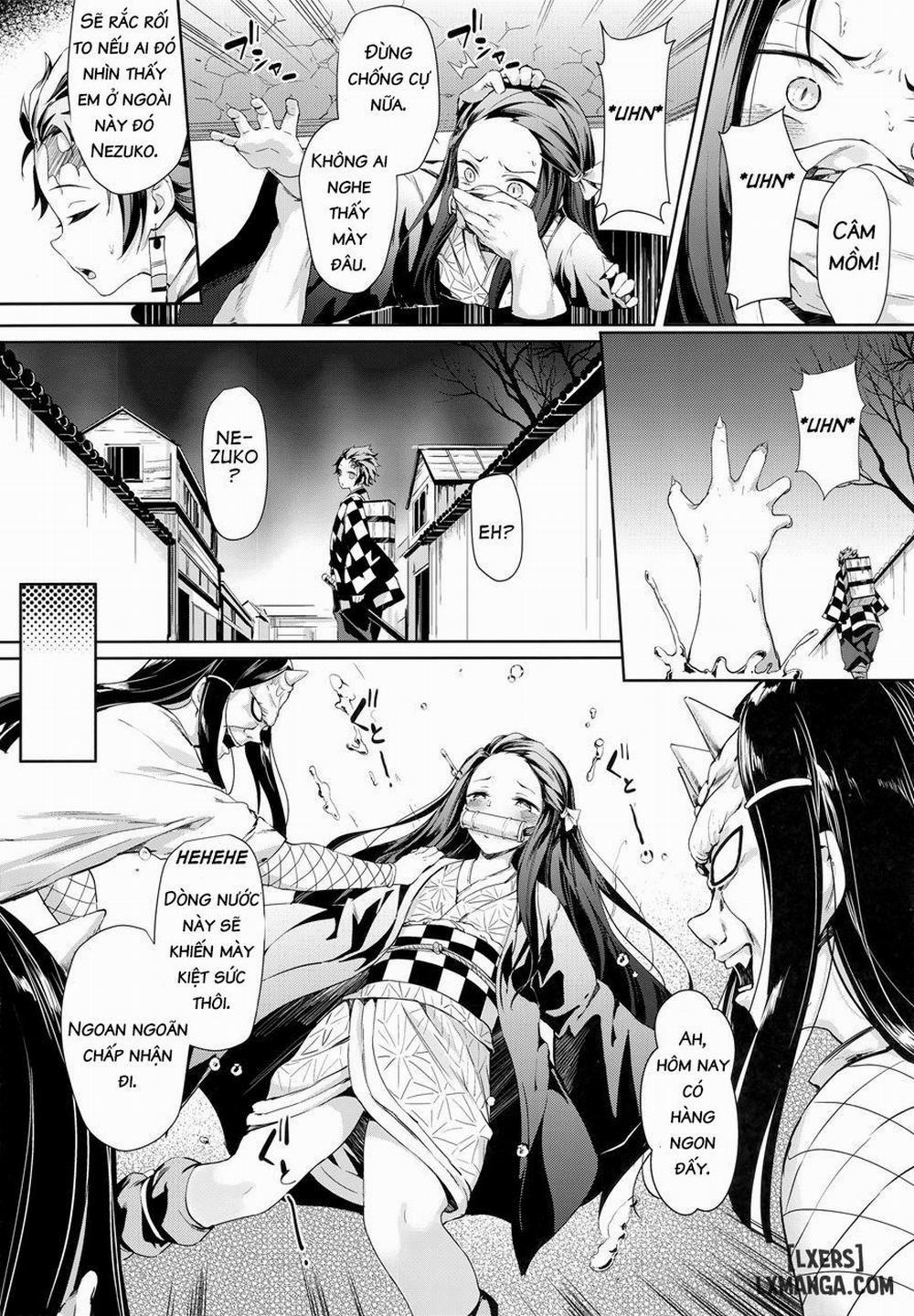 manhwax10.com - Truyện Manhwa Moshi Nezuko ga Warui Hito ni Tsukamattara.. Chương Oneshot Trang 3