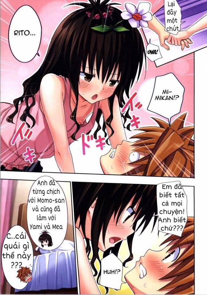 manhwax10.com - Truyện Manhwa Moshi Rito Darkness 4 (To LOVE-Ru Darkness) Chương Oneshot Full Color Trang 9