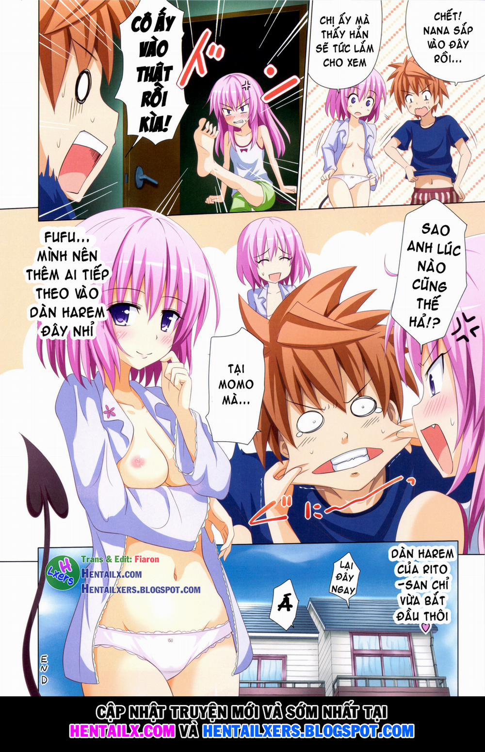 manhwax10.com - Truyện Manhwa Moshi Rito Darkness (To Love-Ru) Chương 1 Trang 20