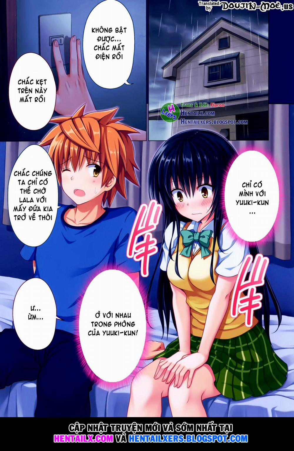 manhwax10.com - Truyện Manhwa Moshi Rito Darkness (To Love-Ru) Chương 5 Trang 4