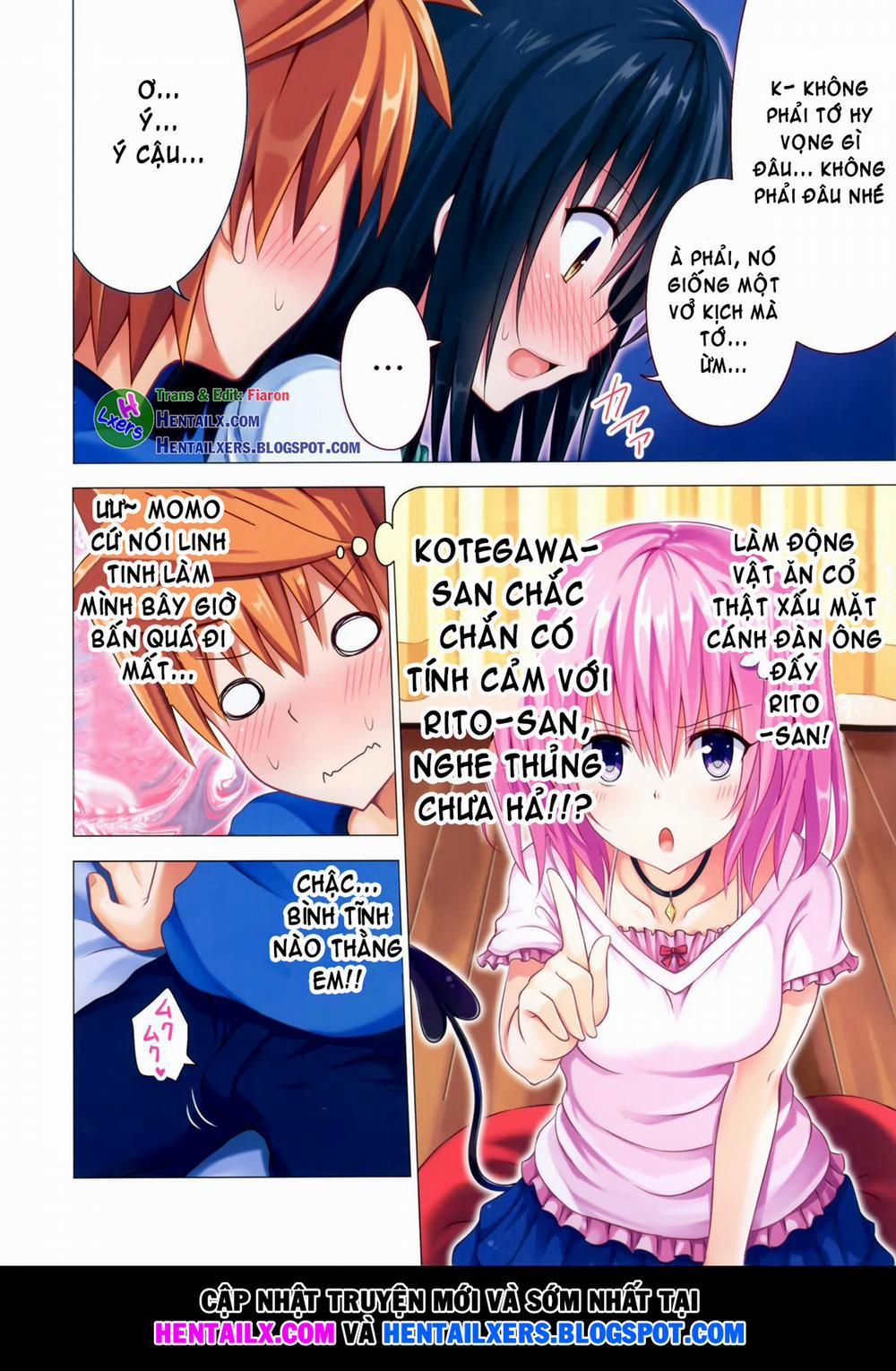 manhwax10.com - Truyện Manhwa Moshi Rito Darkness (To Love-Ru) Chương 5 Trang 7