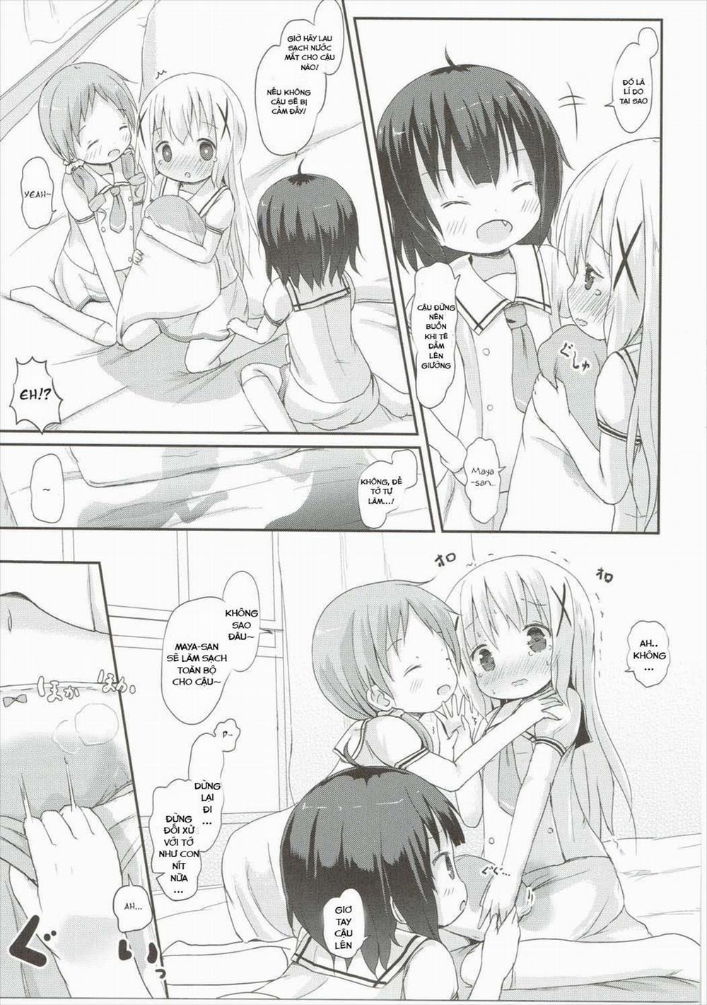 manhwax10.com - Truyện Manhwa Moshikashite, Chino-chan Onesho Shichatta no?? 2 (Gochuumon wa Usagi desu ka?) Chương Oneshot Trang 20