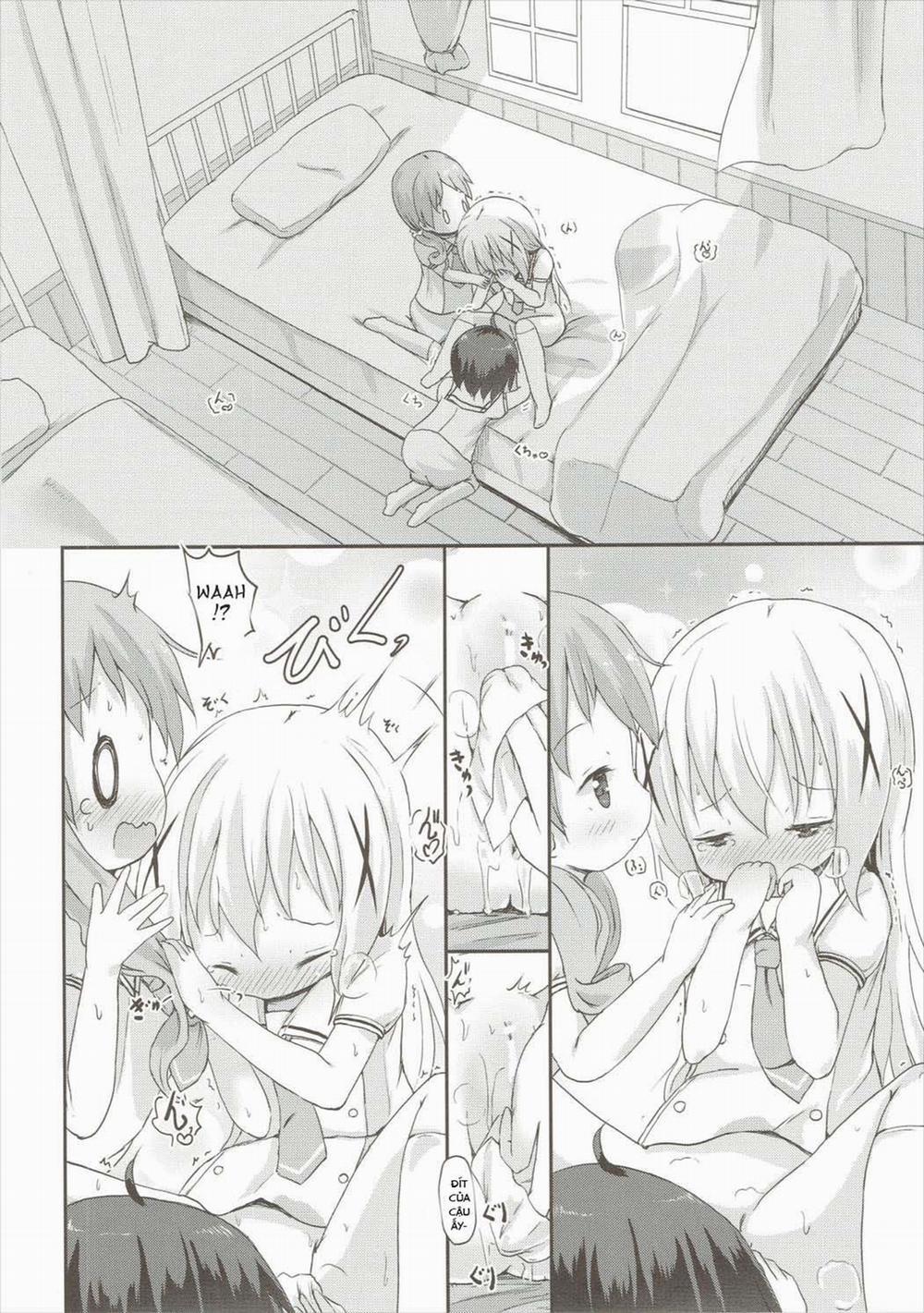 Moshikashite, Chino-chan Onesho Shichatta no?? 2 (Gochuumon wa Usagi desu ka?) Chương Oneshot Trang 22