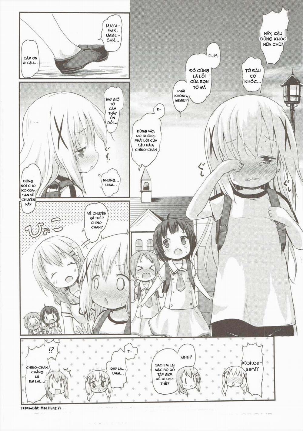 Moshikashite, Chino-chan Onesho Shichatta no?? 2 (Gochuumon wa Usagi desu ka?) Chương Oneshot Trang 32