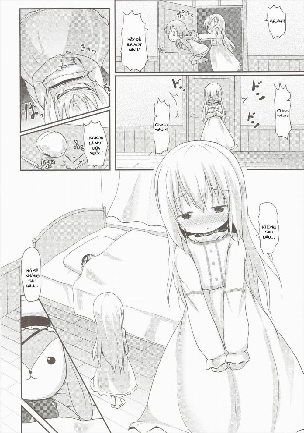 manhwax10.com - Truyện Manhwa Moshikashite, Chino-chan Onesho Shichatta no?? 2 (Gochuumon wa Usagi desu ka?) Chương Oneshot Trang 5