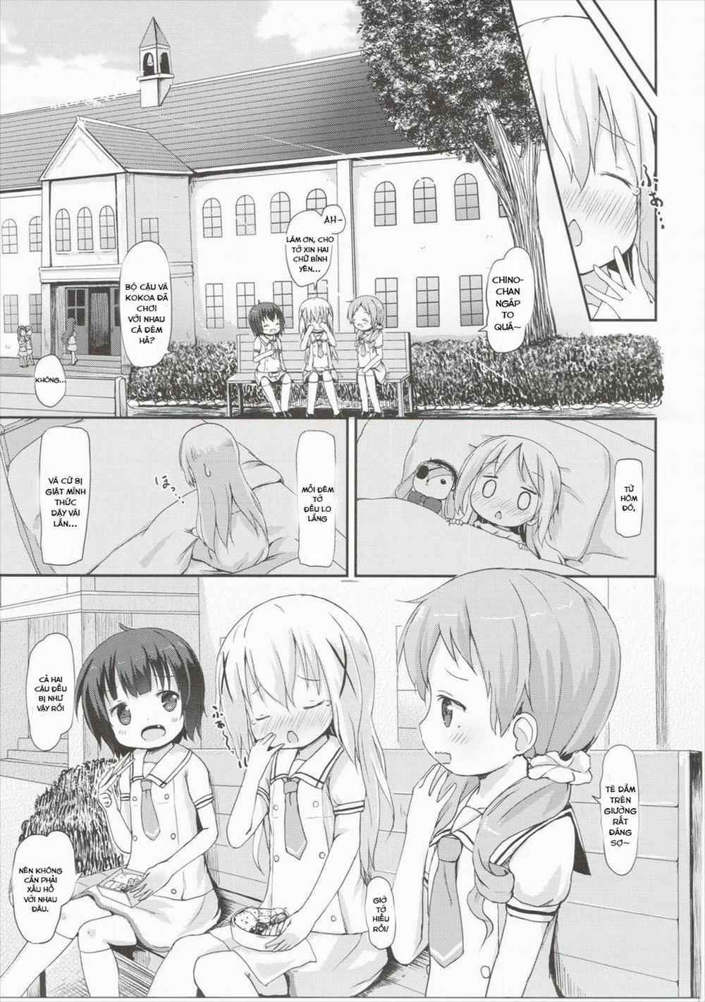 Moshikashite, Chino-chan Onesho Shichatta no?? 2 (Gochuumon wa Usagi desu ka?) Chương Oneshot Trang 6