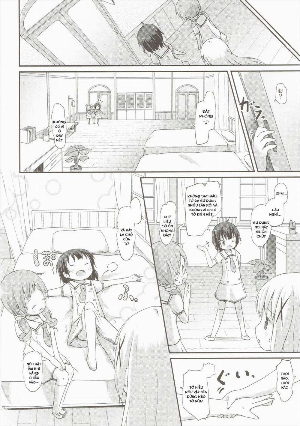 manhwax10.com - Truyện Manhwa Moshikashite, Chino-chan Onesho Shichatta no?? 2 (Gochuumon wa Usagi desu ka?) Chương Oneshot Trang 9