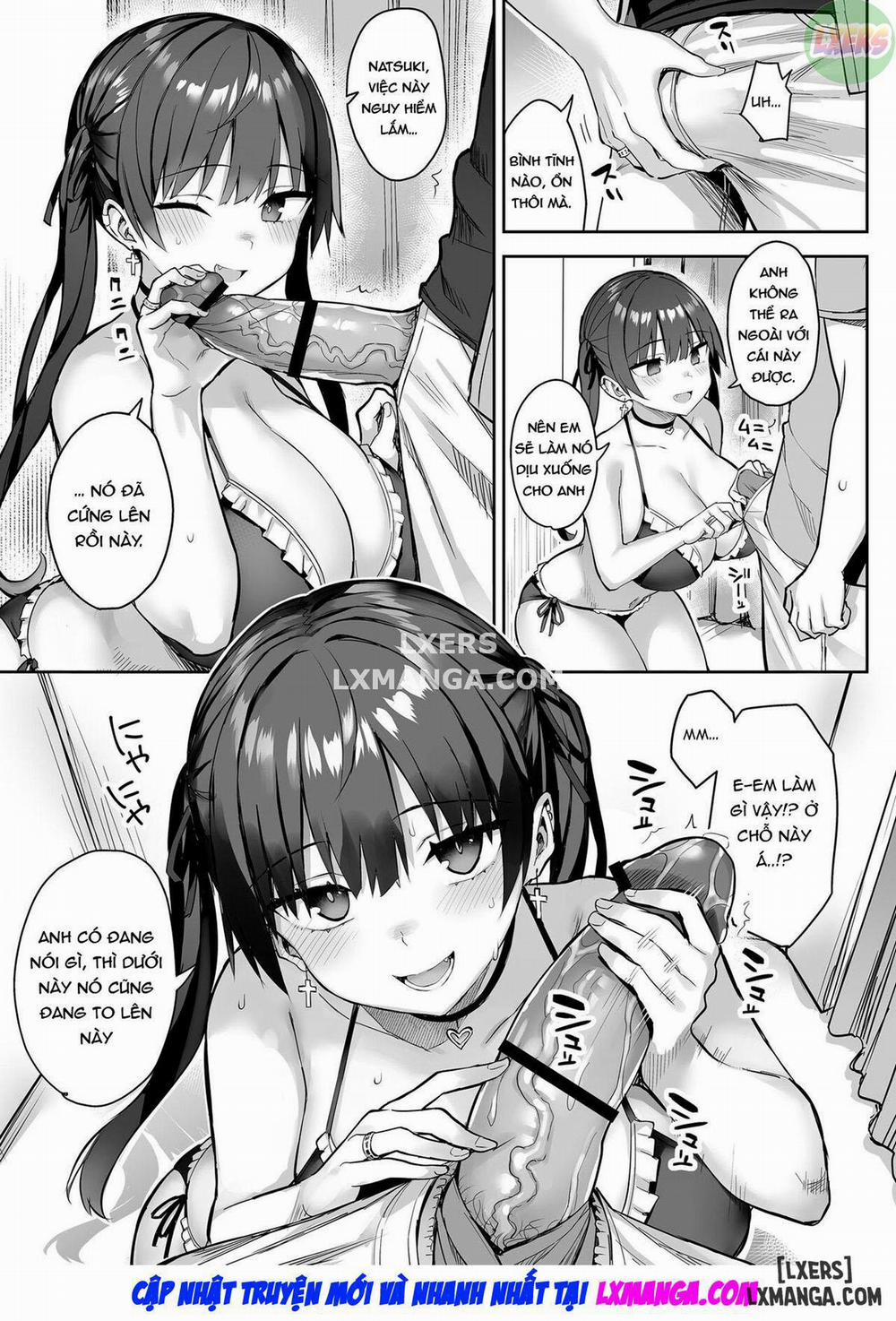 manhwax10.com - Truyện Manhwa Moto InCha no Kyonyuu Yariman Imouto ga Erosugite, Onii-chan wa Mou Chương 3 END Trang 11