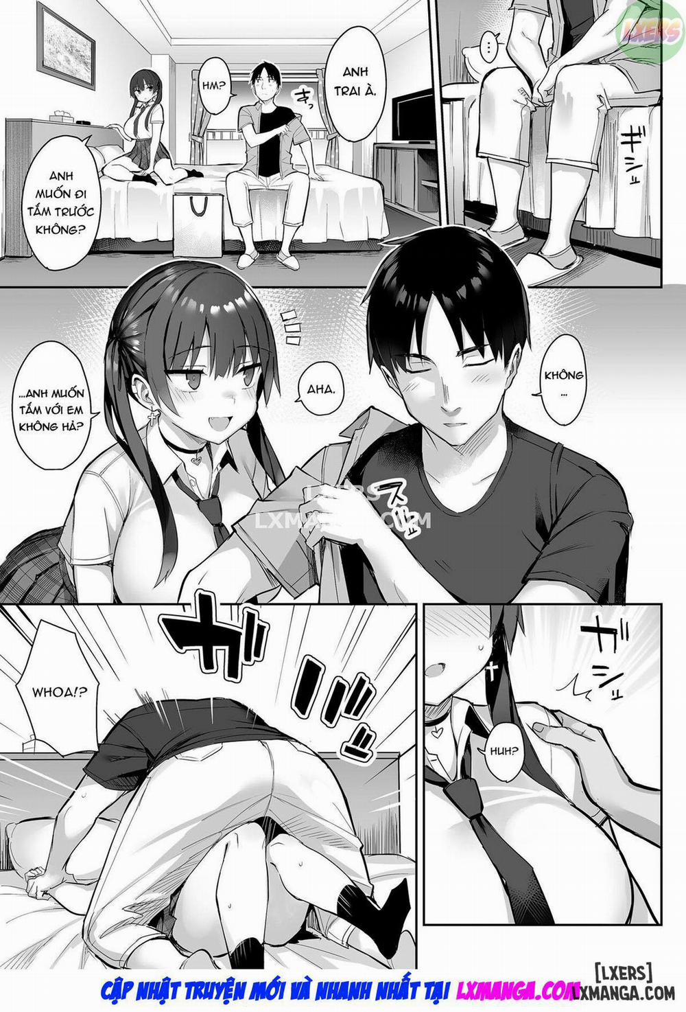 manhwax10.com - Truyện Manhwa Moto InCha no Kyonyuu Yariman Imouto ga Erosugite, Onii-chan wa Mou Chương 3 END Trang 21