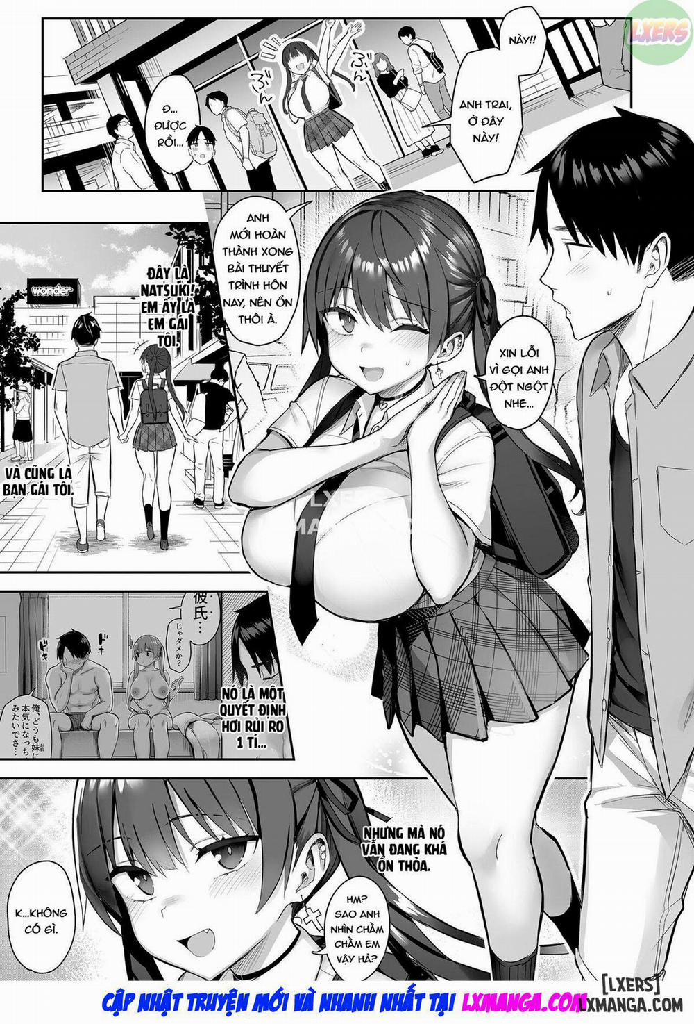 manhwax10.com - Truyện Manhwa Moto InCha no Kyonyuu Yariman Imouto ga Erosugite, Onii-chan wa Mou Chương 3 END Trang 5