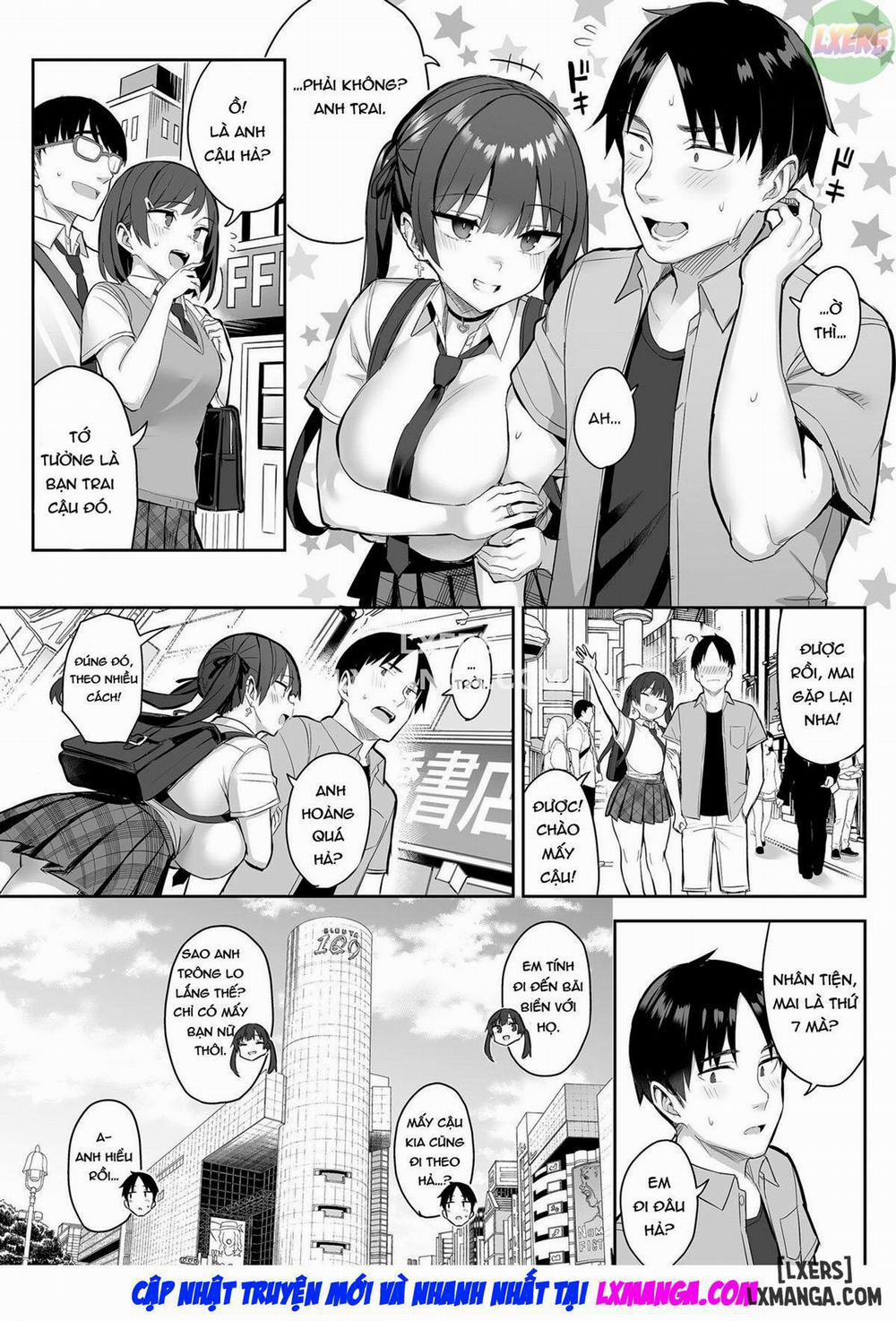 manhwax10.com - Truyện Manhwa Moto InCha no Kyonyuu Yariman Imouto ga Erosugite, Onii-chan wa Mou Chương 3 END Trang 7