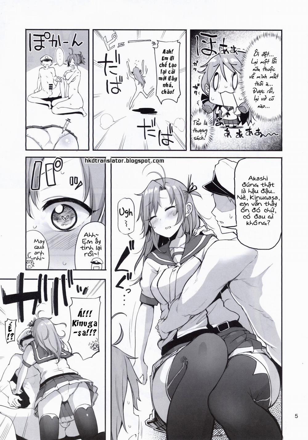 manhwax10.com - Truyện Manhwa Motto x4 Aobax! with Kinugasa-san (Kantai Collection -KanColle-) Chương Oneshot Trang 4