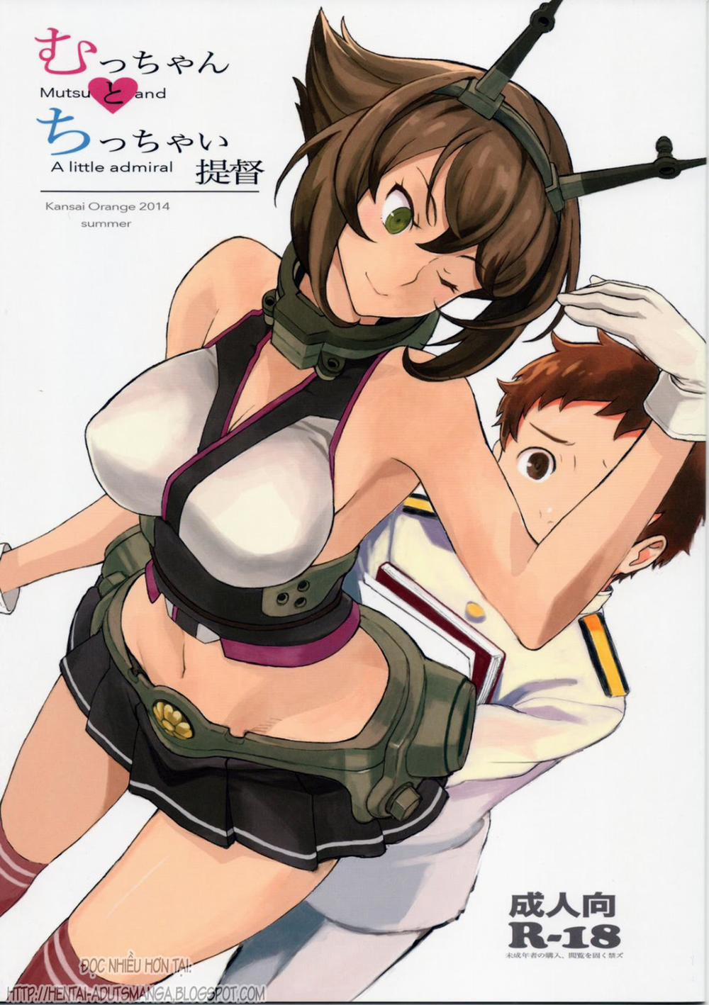 manhwax10.com - Truyện Manhwa Mucchan To Chicchai Teitoku (Kancolle) Chương Oneshot Trang 1