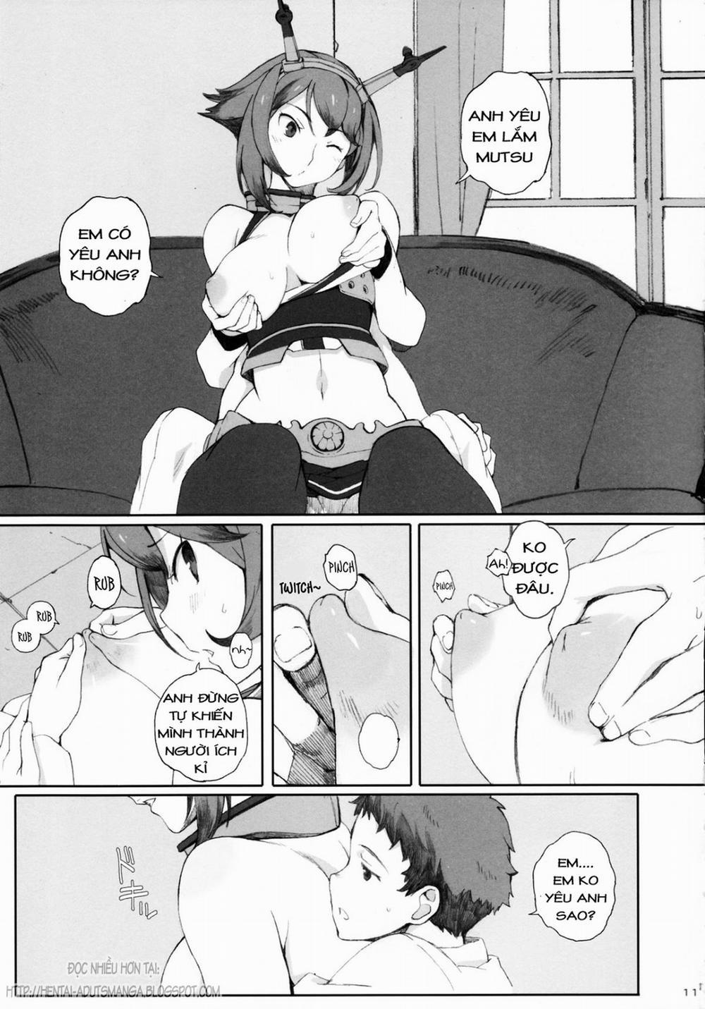 manhwax10.com - Truyện Manhwa Mucchan To Chicchai Teitoku (Kancolle) Chương Oneshot Trang 11