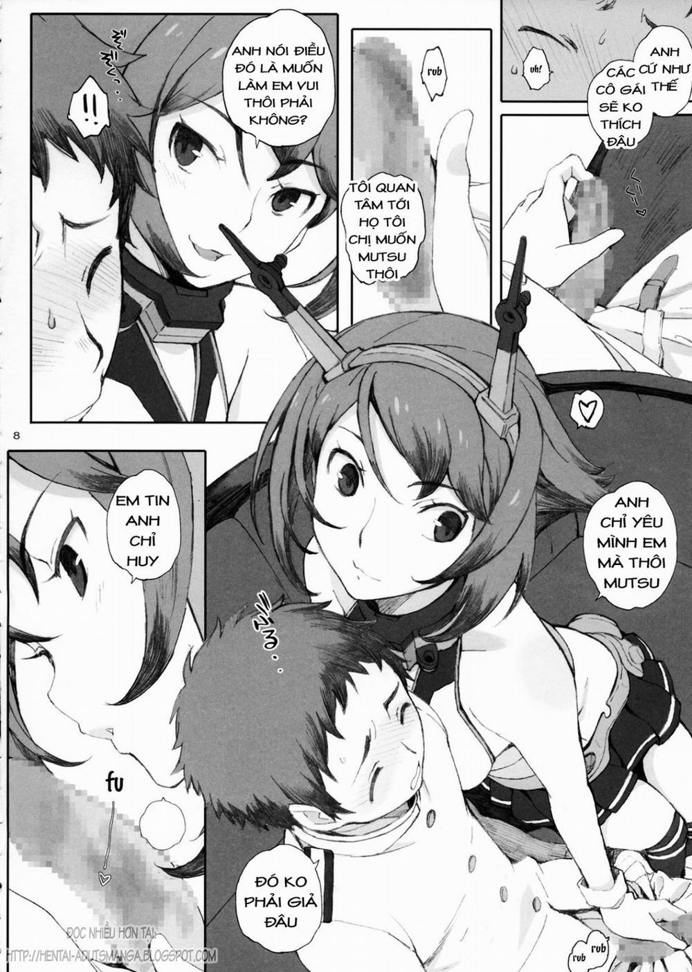 manhwax10.com - Truyện Manhwa Mucchan To Chicchai Teitoku (Kancolle) Chương Oneshot Trang 8