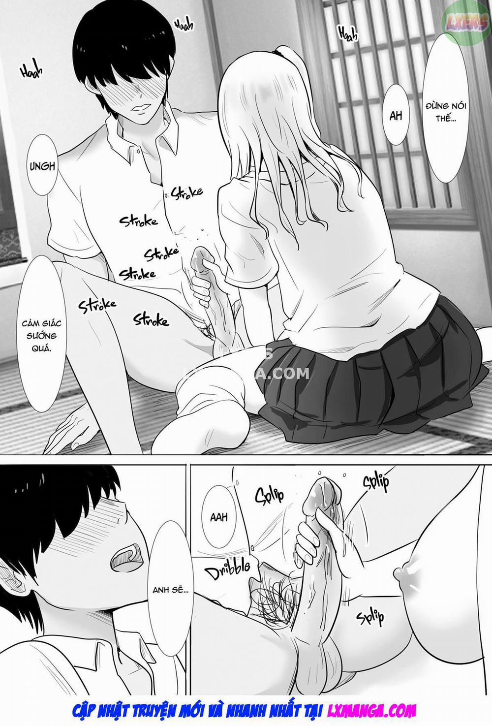 manhwax10.com - Truyện Manhwa Mukuchi na Jitome Gal to Futarikiri no Bushitsu de Bunkabu Nanoni Asedaku Nakadashi Sex na Houkago Chương Oneshot Trang 20