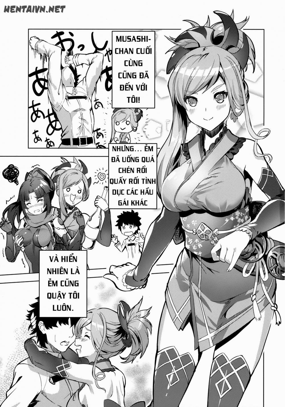 manhwax10.com - Truyện Manhwa Musashi-chan no Erohon (Fate/Grand Order) Chương Oneshot Trang 3