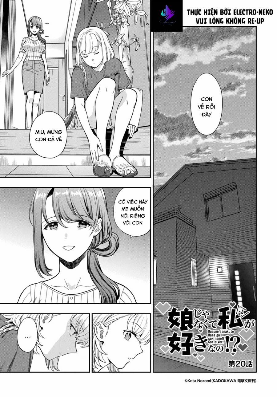 manhwax10.com - Truyện Manhwa Musume Janakute, Watashi (Mama) Ga Suki Nano!? Chương 20 1 Trang 3