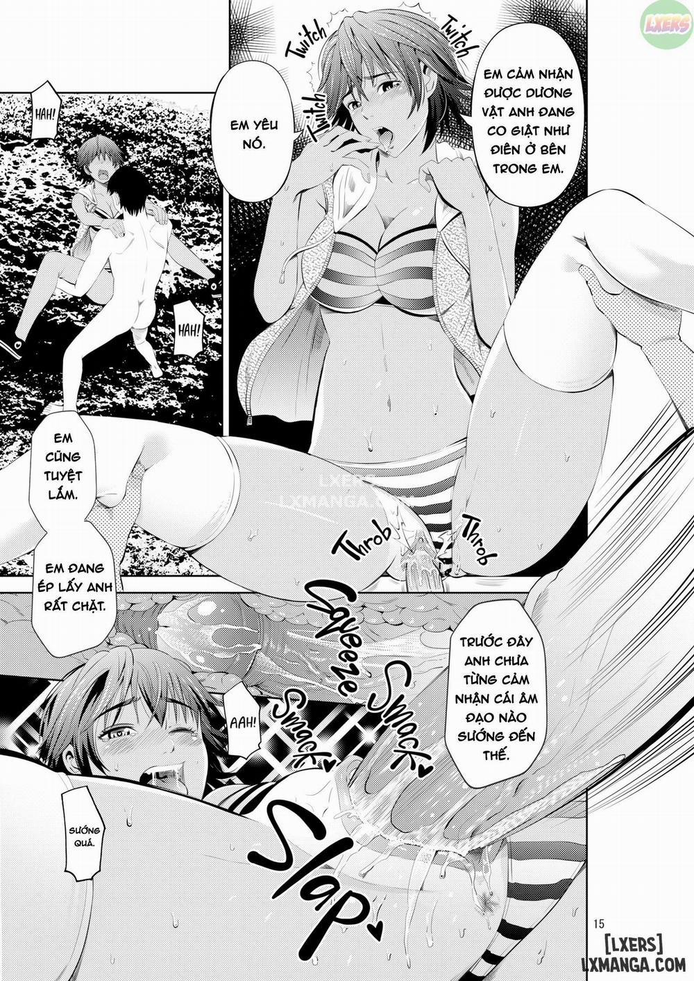 manhwax10.com - Truyện Manhwa My Summer Paradise: Fucking a Beach Girl Behind My Girlfriend’s Back Chương Oneshot Trang 17