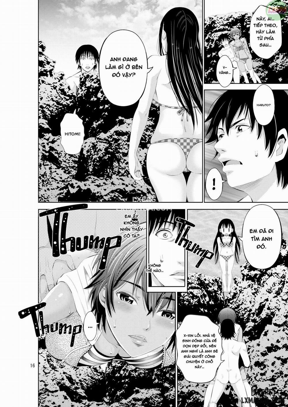 manhwax10.com - Truyện Manhwa My Summer Paradise: Fucking a Beach Girl Behind My Girlfriend’s Back Chương Oneshot Trang 18