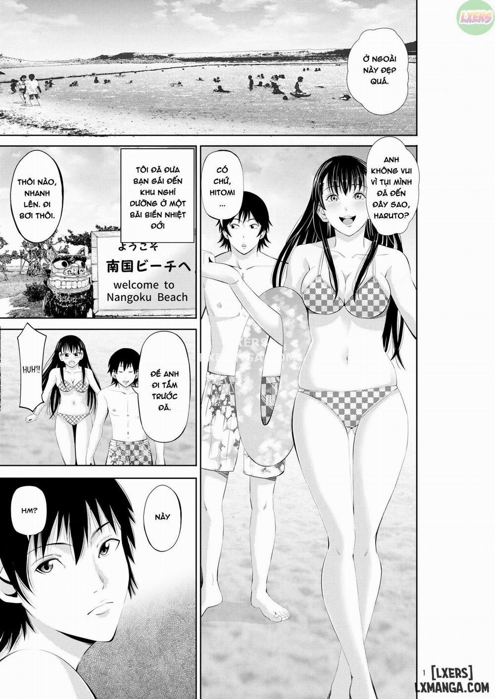 manhwax10.com - Truyện Manhwa My Summer Paradise: Fucking a Beach Girl Behind My Girlfriend’s Back Chương Oneshot Trang 3