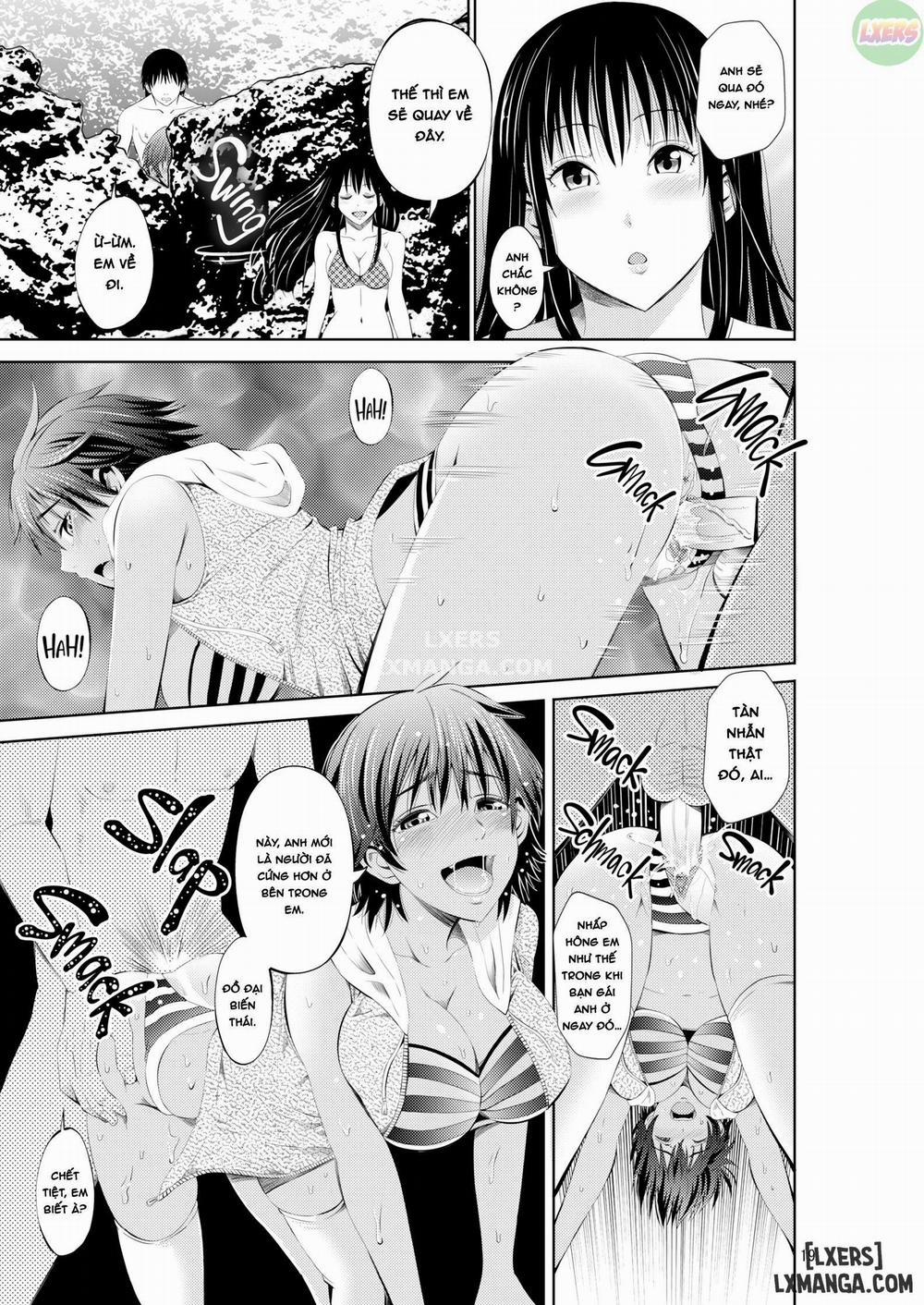 manhwax10.com - Truyện Manhwa My Summer Paradise: Fucking a Beach Girl Behind My Girlfriend’s Back Chương Oneshot Trang 21