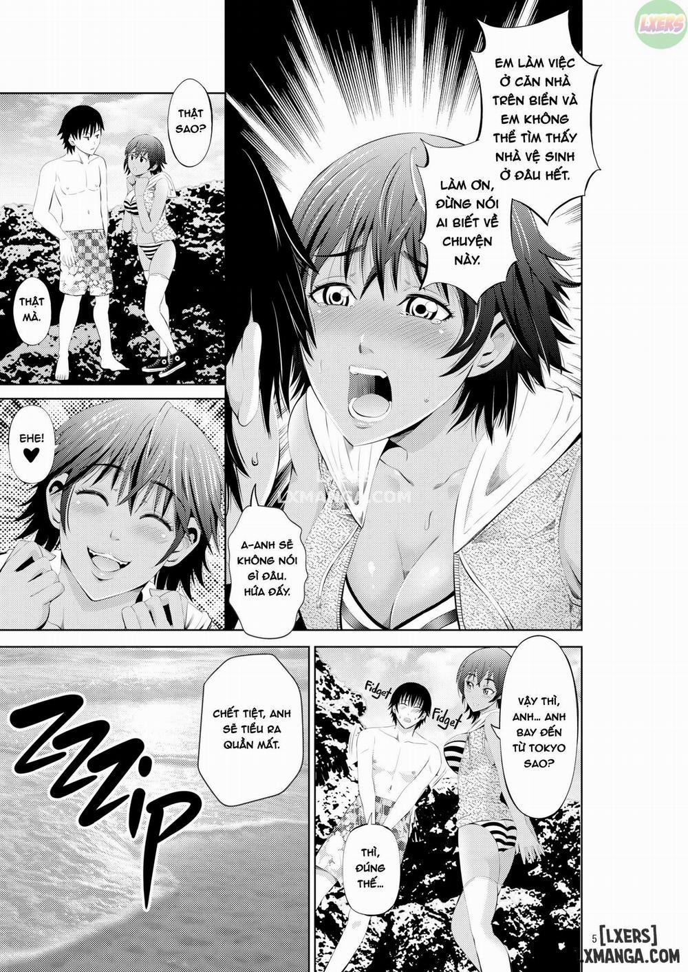 manhwax10.com - Truyện Manhwa My Summer Paradise: Fucking a Beach Girl Behind My Girlfriend’s Back Chương Oneshot Trang 7