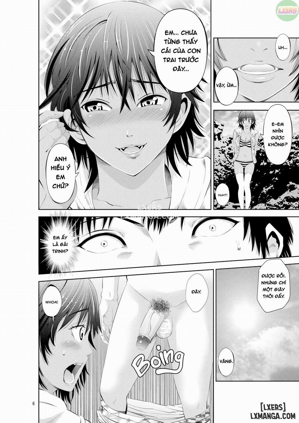 manhwax10.com - Truyện Manhwa My Summer Paradise: Fucking a Beach Girl Behind My Girlfriend’s Back Chương Oneshot Trang 8