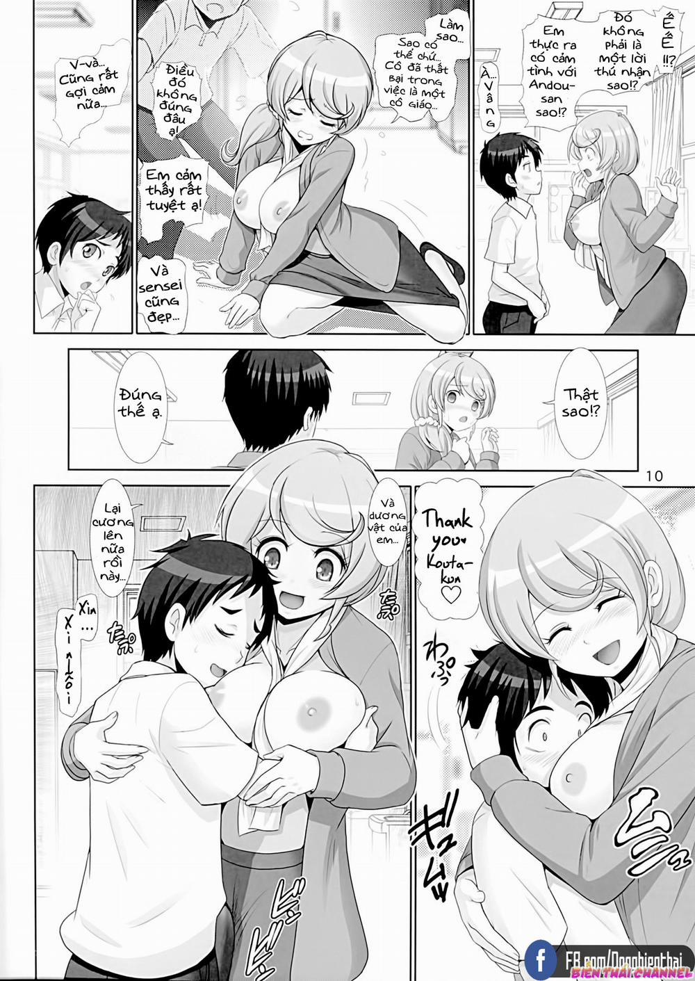 manhwax10.com - Truyện Manhwa Naisho no Kagai Jugyou (New Horizon) Chương Oneshot Trang 9