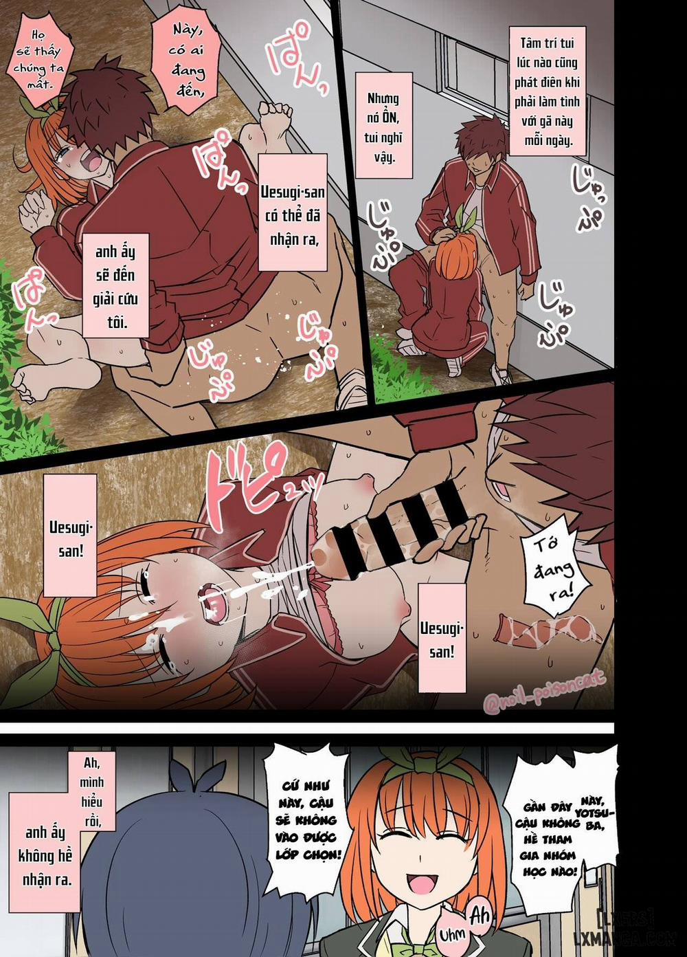 manhwax10.com - Truyện Manhwa Nakano Yotsuba ni Osake o Nomasete Warui Koto o Suru Hanashi Chương Oneshot Trang 11