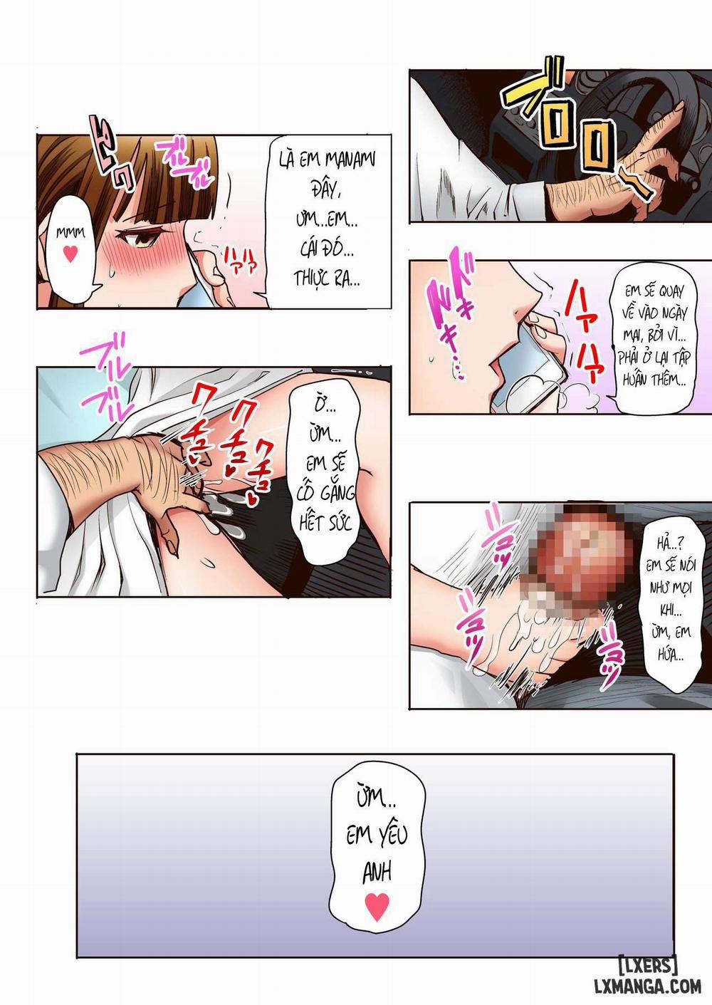 manhwax10.com - Truyện Manhwa [Namakemono Kishidan (Tanaka Aji)]Ochita Part Zuma Miura Manami Kenshuu Ryokou de Watashi no Karada wa Daikirai na Ano Otoko ni Nando mo Ikasaremashita... Chương oneshot Trang 48