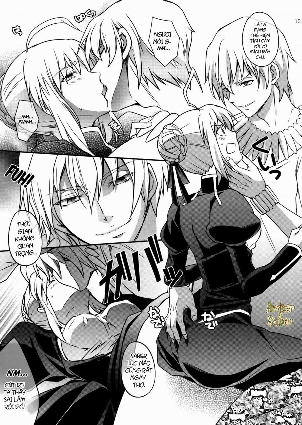 manhwax10.com - Truyện Manhwa Nan to iu Kao wo shiteiru, Marude Sakari no tsuita Mesuinu no you dewa naika (Fate/Zero) Chương Oneshot Trang 16