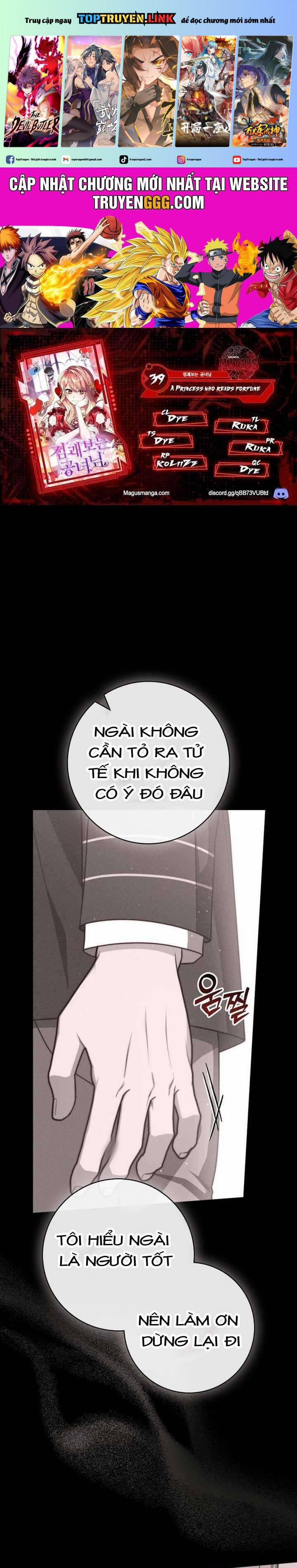 manhwax10.com - Truyện Manhwa Nàng Công Chúa Tiên Tri Chương 39 Trang 1