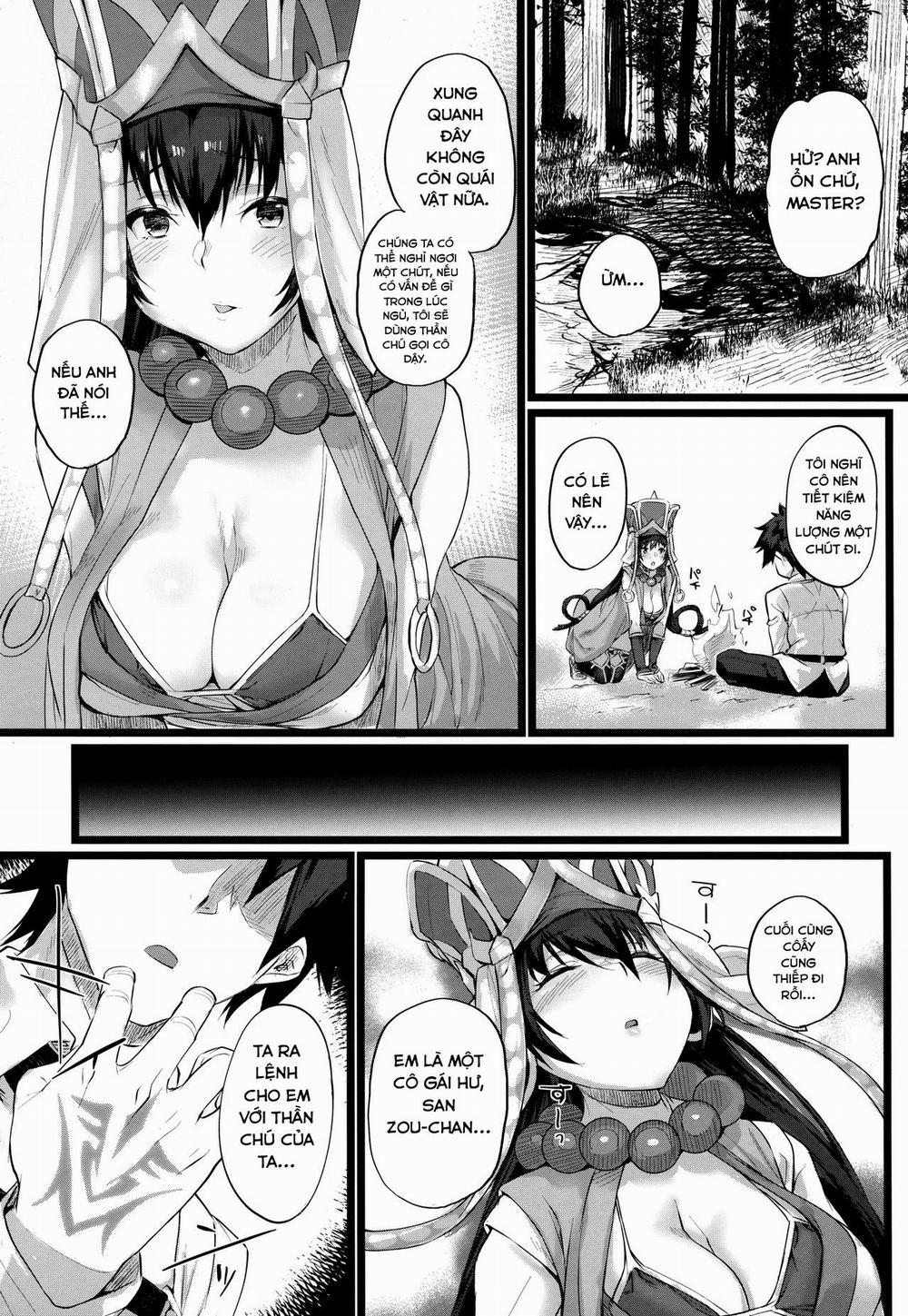 Nanmokanmo Mujikaku de Muboubi na Sanzou-chan ga Warui. (Fate/Grand Order) Chương Oneshot Trang 4