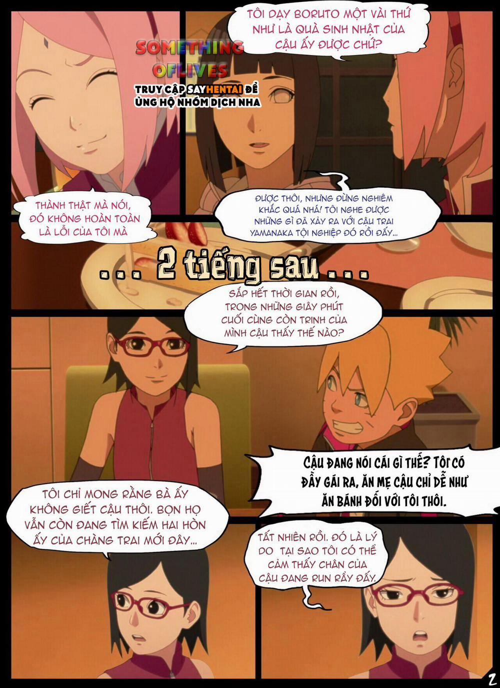 manhwax10.com - Truyện Manhwa Naruto [Cấm Trẻ Em Đọc] Chương Sinh Nh t Boruto Trang 4