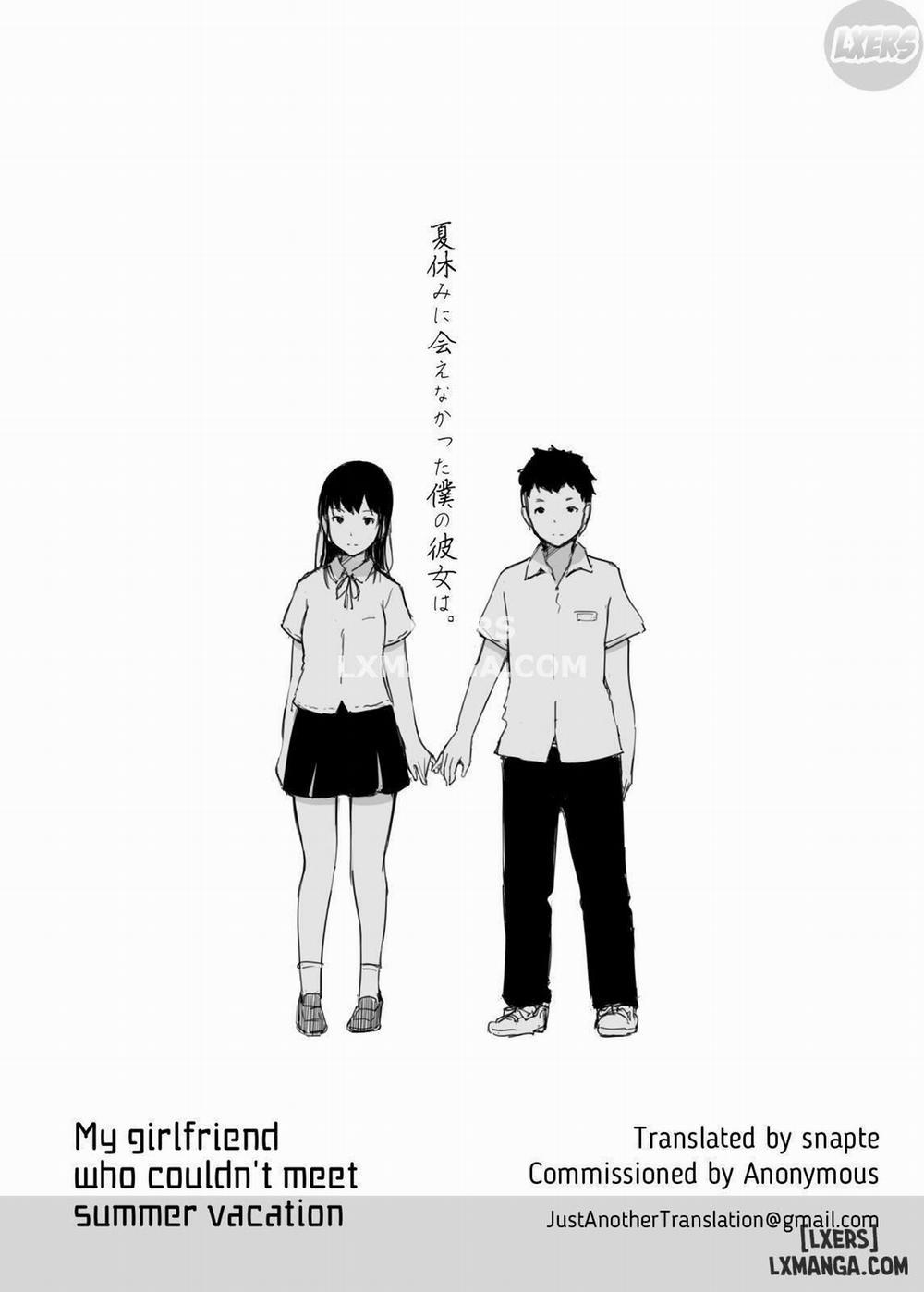 Natsuyasumi ni Aenakatta Boku no Kanojo wa Chương Oneshot Trang 2