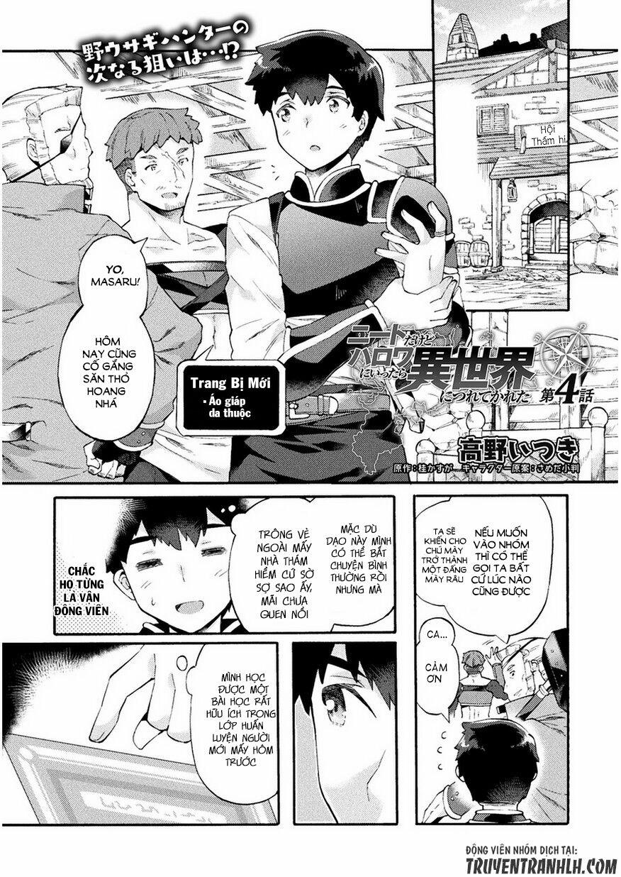 manhwax10.com - Truyện Manhwa Neet Dakedo Hello Work Ni Ittara Isekai Ni Tsuretekareta Chương 4 Trang 4