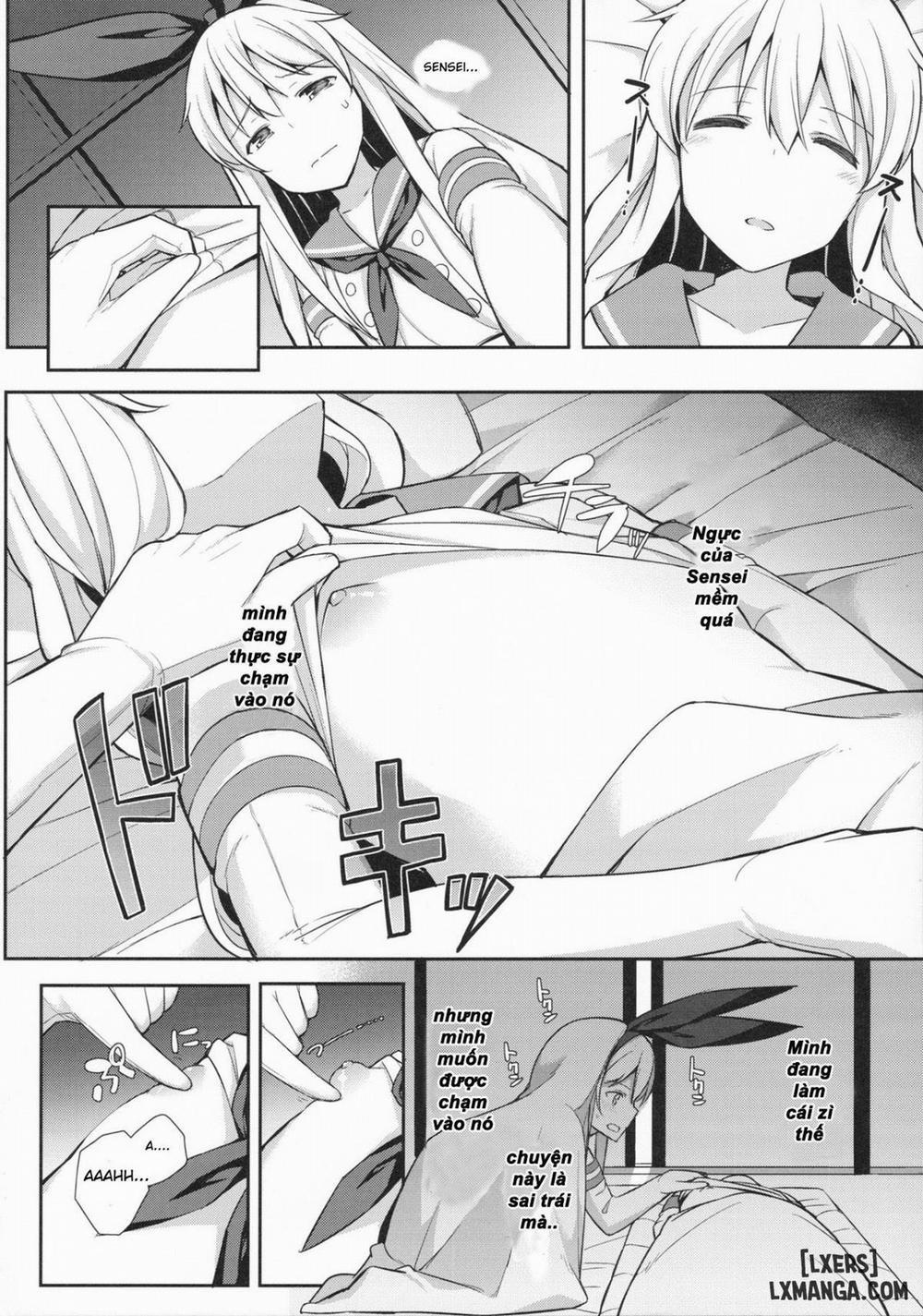 manhwax10.com - Truyện Manhwa Neteiru Shimakaze-kun Mitetara Gaman Dekinakatta Chương Oneshot Trang 5