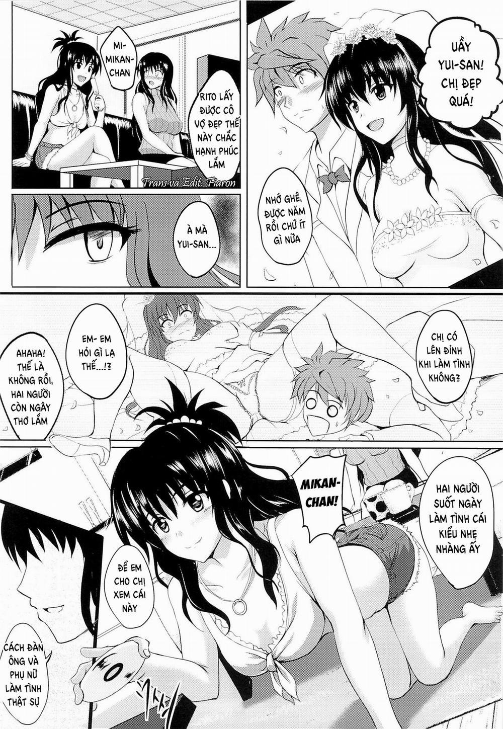 manhwax10.com - Truyện Manhwa Netorare Darkness (To Love-Ru) Chương Oneshot Trang 8