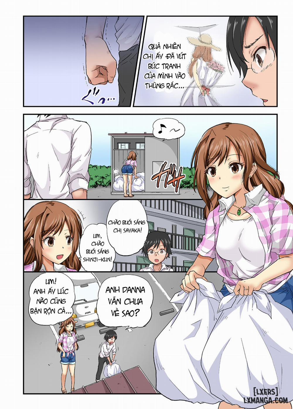 manhwax10.com - Truyện Manhwa Netorare Hitozuma Net de Nama Nugi Haishinsuru Onna - Manami Chương Oneshot Trang 15