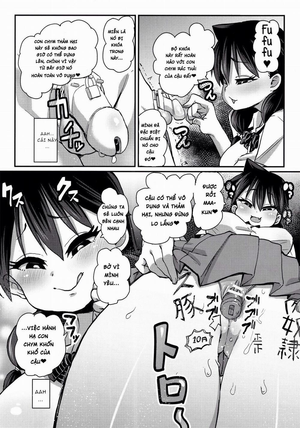 manhwax10.com - Truyện Manhwa Netorare Kanojo to Sukinadake (Amano Megumi wa Suki Darake!) Chương Oneshot Trang 8