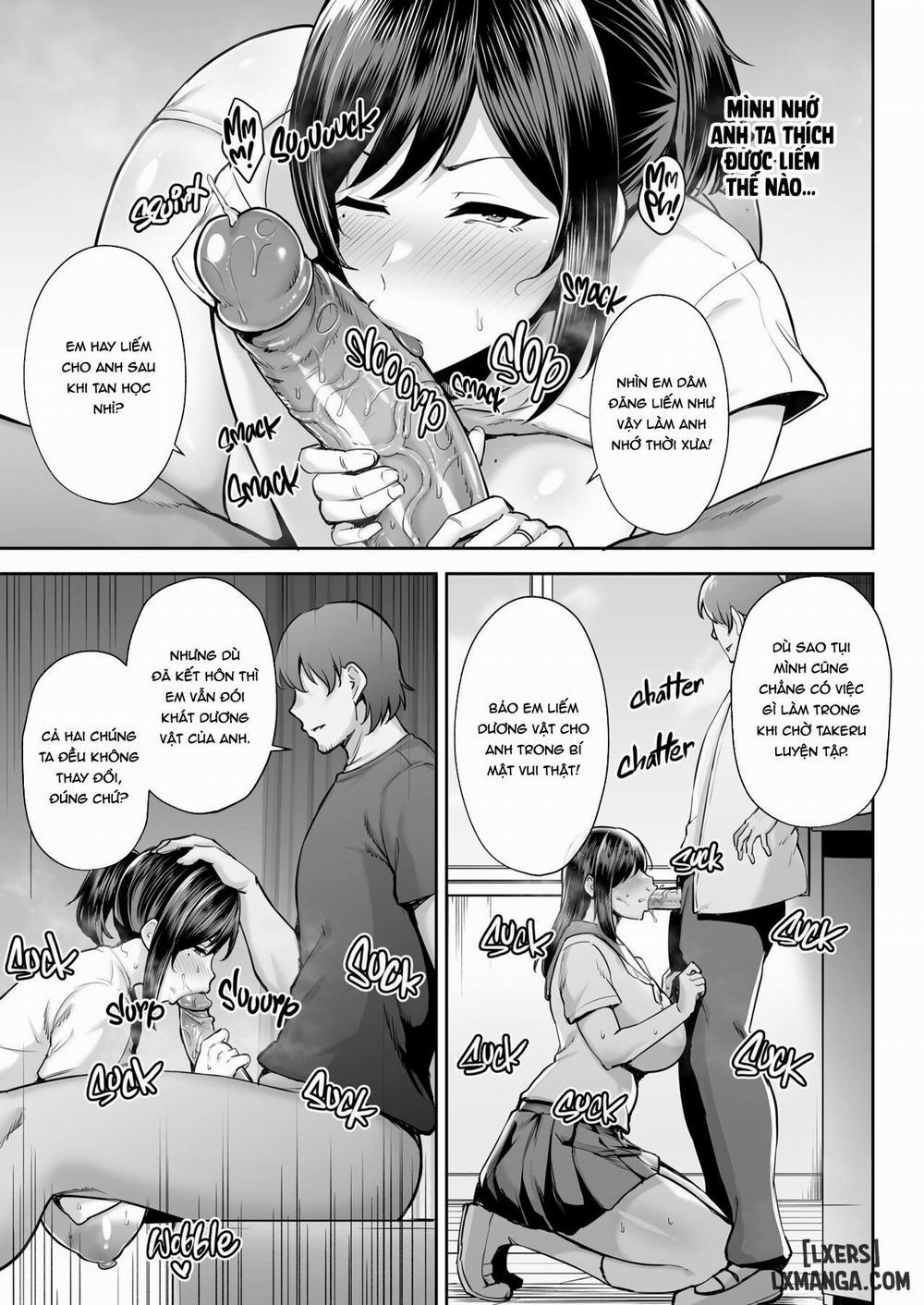 manhwax10.com - Truyện Manhwa Netorareta Bakunyuu Osananajimi Tsuma Akane -Mukashikkara Shinyuu (SeFri) to Yarimakuri Deshita lol- Chương Oneshot Trang 23