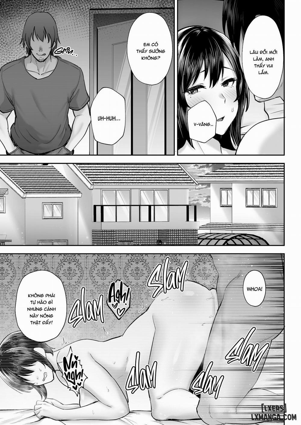 manhwax10.com - Truyện Manhwa Netorareta Bakunyuu Osananajimi Tsuma Akane -Mukashikkara Shinyuu (SeFri) to Yarimakuri Deshita lol- Chương Oneshot Trang 39